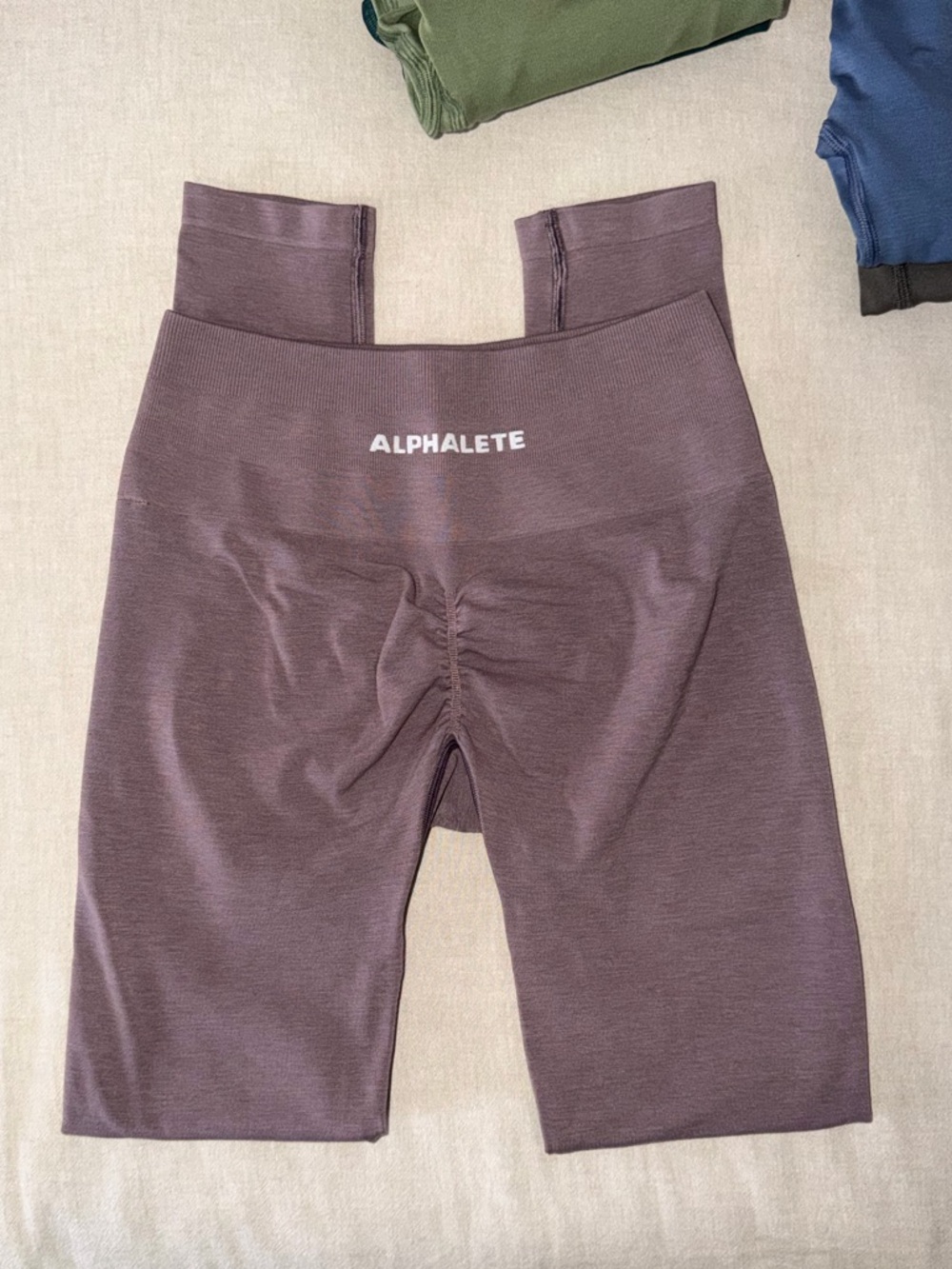 og alphalete amplify leggings - purple dove